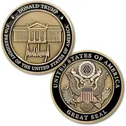 Donald Trump 47th President of The United States Challenge Coin