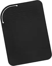 Daiilg Black Silicone Heat Travel Mat, Anti-Heat Pad for Hair Straighteners, Curling Irons, Flat Irons and Other Hot Styling Tools