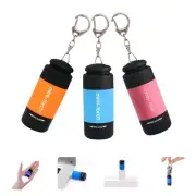 Mini Keychain Light,USB Rechargeable Keychain Flashlights 3 Pack Waterproof S...