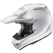 MX-V EVO Solid White Motocross Helmet