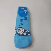 Primark Doraemon Socks Set US 6-10 Cat Sleep Blue White Fujiko New