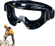 Work Goggles | Anti-Fog Protective Safety Goggles - Anti-Scratch Clear Eye Protection Protective Eyewear Accessories for Men Riding Lab
