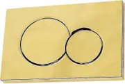Geberit Sigma01 Dual Flush Plate, Chrome Finish, 115.770, Gold