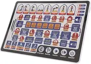 ERINGOGO Arabic Alphabet Learning Game for Kids Interactive Arabic Learning Tablet Islamic Quran Learning Pad Early Education Arabic Machine for Children