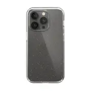Speck Perfect Glitter Case for iPhone 14 Pro - Clear/Gold Glitter
