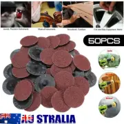 50x 2Inch 36 Grit Type R Roll Lock Disc Pads Sanding Abrasive Grinding Pads Kit