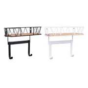 Ironing Board Holder Shelf with Removable Hooks