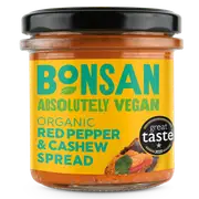 Bonsan Pate Red Pepper Cashew Org 130g