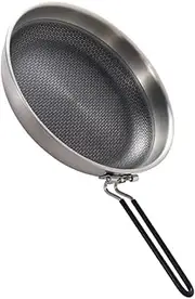 KITANDOVE Outdoor Non Stick Pan Korean Pots for Cooking Oven Pans Non-Stick Cookware Camping BBQ Pan Baking Pans for Oven Stove Grill Pan Non Stick Frying Pans Oven Steak Pan Griddle Iron