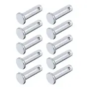 Clevis Pins (6mmx16mm) 20Pcs, Single Hole Flat Head Carbon Steel Fastener Pin