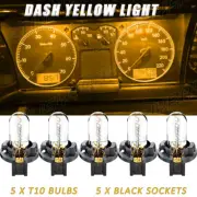 Dash Cluster Gauge YELLOW light w/socket 5pcs Fits 1999 2000-2002 Chevy Tahoe
