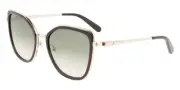 NEW AND AUTHENTIC Salvatore Ferragamo SF293S 771 Light Grey Gradient 54 19