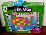 Children's Learning Journey USA Floor Map 50 Pc. Puzzle New