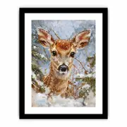 Deer Framed print Art Poster