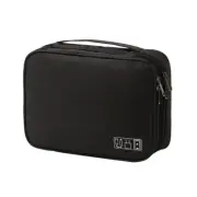 Cable Storage Bag Digital Electronics Organizer for Travel, Portable Case7160