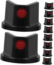 AKOOSY 15pcs Spray Paint Nozzle Caps Durable Graffiti Spray Can Replacement Tips Splashproof Design for Touch Ups for Multi Project Use Sturdy Construction for Performance