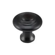 Small Domed Cupboard Knob, Antique Copper