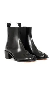 [Maison Margiela] Tabi City Leather Chelsea Boots