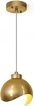 TONFON Bedside Brass Chandelier Spherical Glass Shade Pendant Light Creative Spherical E27 Hanging Light for Kitchen Island Entryway Dining Room Study Room Living room Bedroom Bar Ceiling Light Fixtur