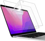 JETech Screen Protector for MacBook Pro 13-Inch (2016-2022, M1/M2) / MacBook Air 13-Inch (2018-2020, M1), Anti-Glare Film Matte, Anti-Fingerprint, 2-Pack