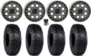 System 3 SB-7 15" Wheels Ti (6+1) 30" Intersect Tires RZR XP 1000 / PRO XP