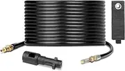 [EAWONGEE] 15M High Pressure Drain Jet Wash Hose Drain Pipe Sewer Jetter Kit Compatible for Karcher K2 K3 K4 K5 K6 K7 and Lavor Pressure Washers