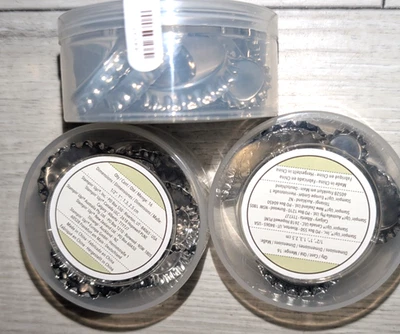Stampin' Up SILVER SODA POP TOPS 48pcs Metal Embellishments Bottle Caps 3 PKGS