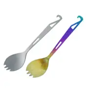 Titanium Spoon-Fork Opener Ultra Light Cutlery Camping Hiking Spoon Forkk
