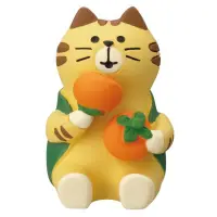 在飛比找誠品線上優惠-日本 DECOLE Concombre 秋日旅貓公仔/ 甜柿
