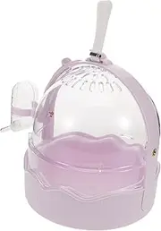 Happyyami Hamster Carrier Cage Portable Cages Small Animals Carry Travel Case with Water Bottle Outgoing Cage for Ferret Chinchillas Hedgehog