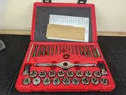 #bd901 NEW Snap On Tools TDLH139 39Piece Left-Hand Thread Tap Die Set Case USA