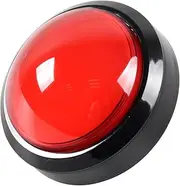 EG Starts 12V 100mm Big Dome Convex Type LED Lit Illuminated Push Buttons for Arcade Machine Video Games Parts & Red