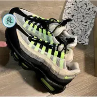 在飛比找蝦皮購物優惠-Denham x Nike Air Max 95 黑白綠 牛