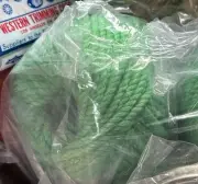 Vintage BEACON 72 Thread Soft Cotton Macrame Cord Spools 100 Feet each, Green
