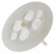 DELUXE WHITE POP BUMPER REBUILD KIT FOR BALLY 1970 CAMELOT/GALAHAD