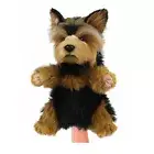Yorkshire Terrier Dog Puppet Hansa Realistic Stuffed Plush Animal Soft Toy 31cm