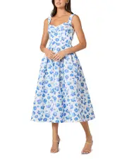 Shoshanna Ophelia Midi Dress