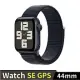 Apple Watch SE GPS 44mm 鋁金屬錶殼搭配運動型錶環 (午夜鋁午夜錶環)
