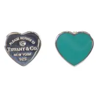 在飛比找蝦皮購物優惠-Tiffany & Co. 蒂芙尼 耳環心形 Return 