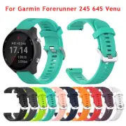 Strap for Garmin Forerunner 245 245M 645 Vivoactive 3 Band Silicone 20mm Sports