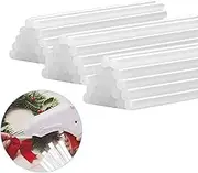 110pcs Hot Glue Sticks,Clear Mini Hot Glue Sticks,Adhesive Sticks for Glue Gun, for DIY Craft Projects, Sealing, Hobby Crafting, Woodworking, Plastics, Fabric, Ceramics（10X0.7CM）