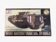 TAMIYA 1/35 #36213 RC WWI British Tank MK.IV Male w/Actcom 2.4GHz Model Kit