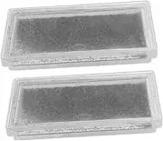 Iron Fillings Box for Science Physics Experiment Equipment 2 Iron Powder Boxes for Magnetism Demonstrations