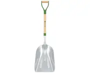 Truper Tools John Deere No.12 Aluminum Scoop Ash Handle Steel D-Handle