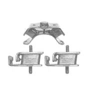 Front + Rear Engine Mount Kit for Toyota Celica TA22 TA23 1.6L 4Cyl 71-77 Manual