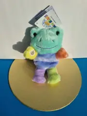 BUILD A BEAR Mini Beans Bean Easter Frog Aprox 17cm 2025 Edition BNWT