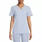 Womens Blue Bliss Scrub Top - XS or Medium - Scrubstar Active V Neck