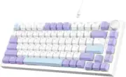 Hot Swappable Mechanical Keyboard,75% TKL RGB Backlit Wired Gaming Keyboard