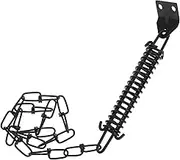 1 Set Door Lock Chain Windproof Chain Gate Lock Screen Door Lock Household Screen Door Closer Safe Storm Door Closer Door Security Chain for Door Lock Door Chains Iron Black