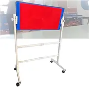 Vertical Table Tennis Rebound Board,Ping Pong Sparring Trainer with 8 Rubbers,Adjustable Angle,for Indoor/Outdoor School Gym